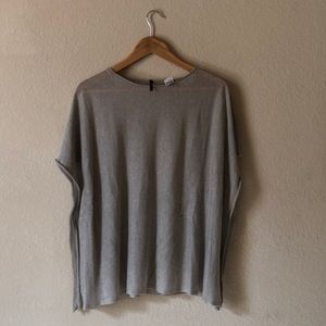 Silver blouse Issa & Co